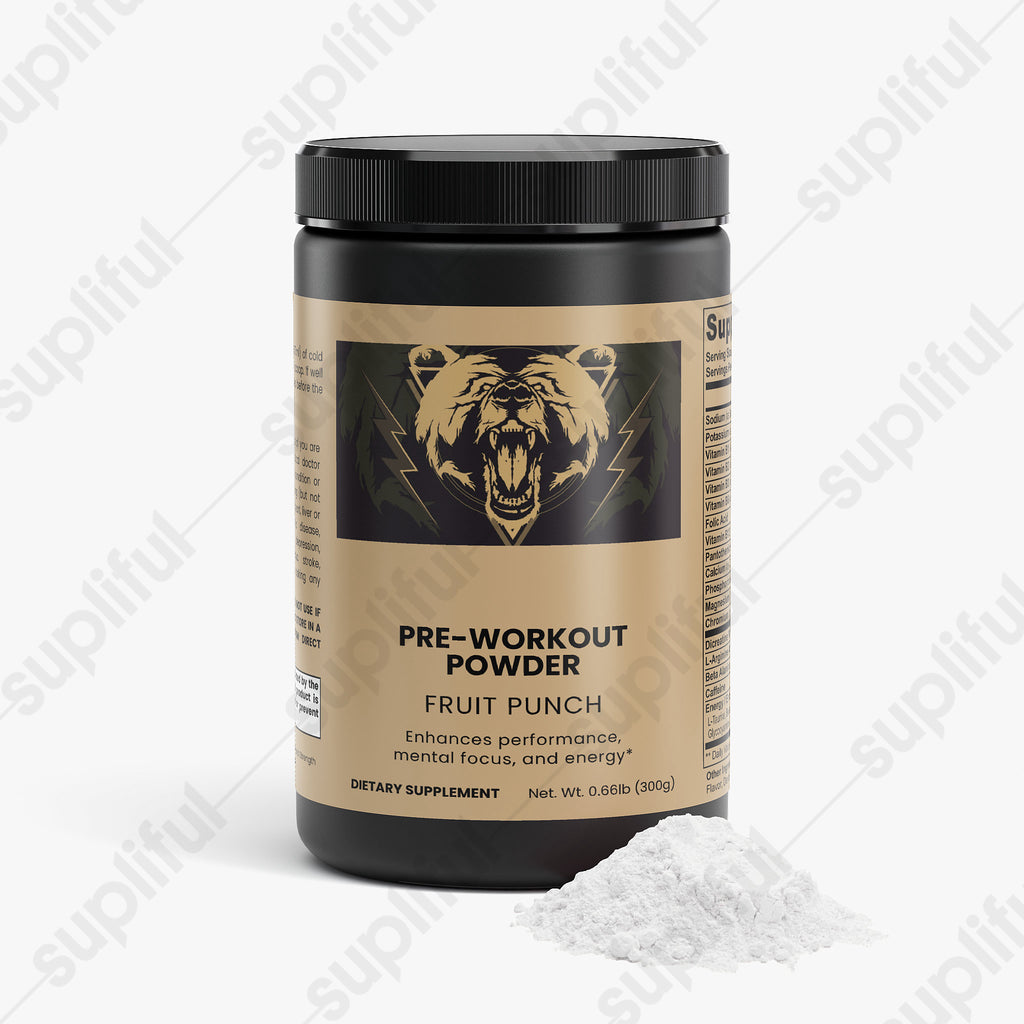 Nitric Shock Pre-Workout Powder (Fruit Punch)