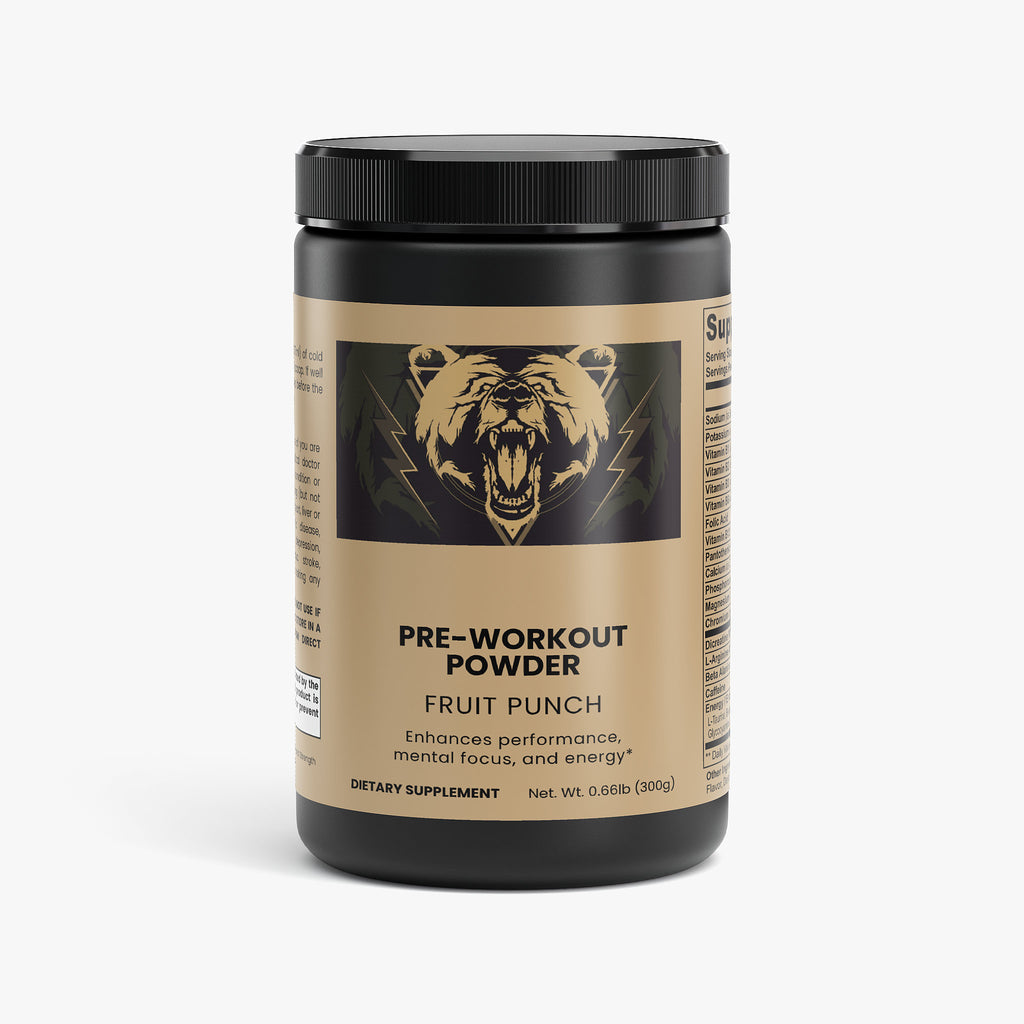 Nitric Shock Pre-Workout Powder (Fruit Punch)
